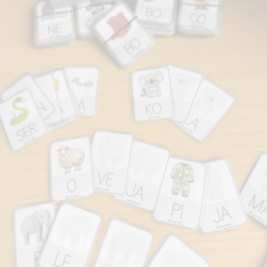 Tarjetas de conciencia silábica +100 palabras